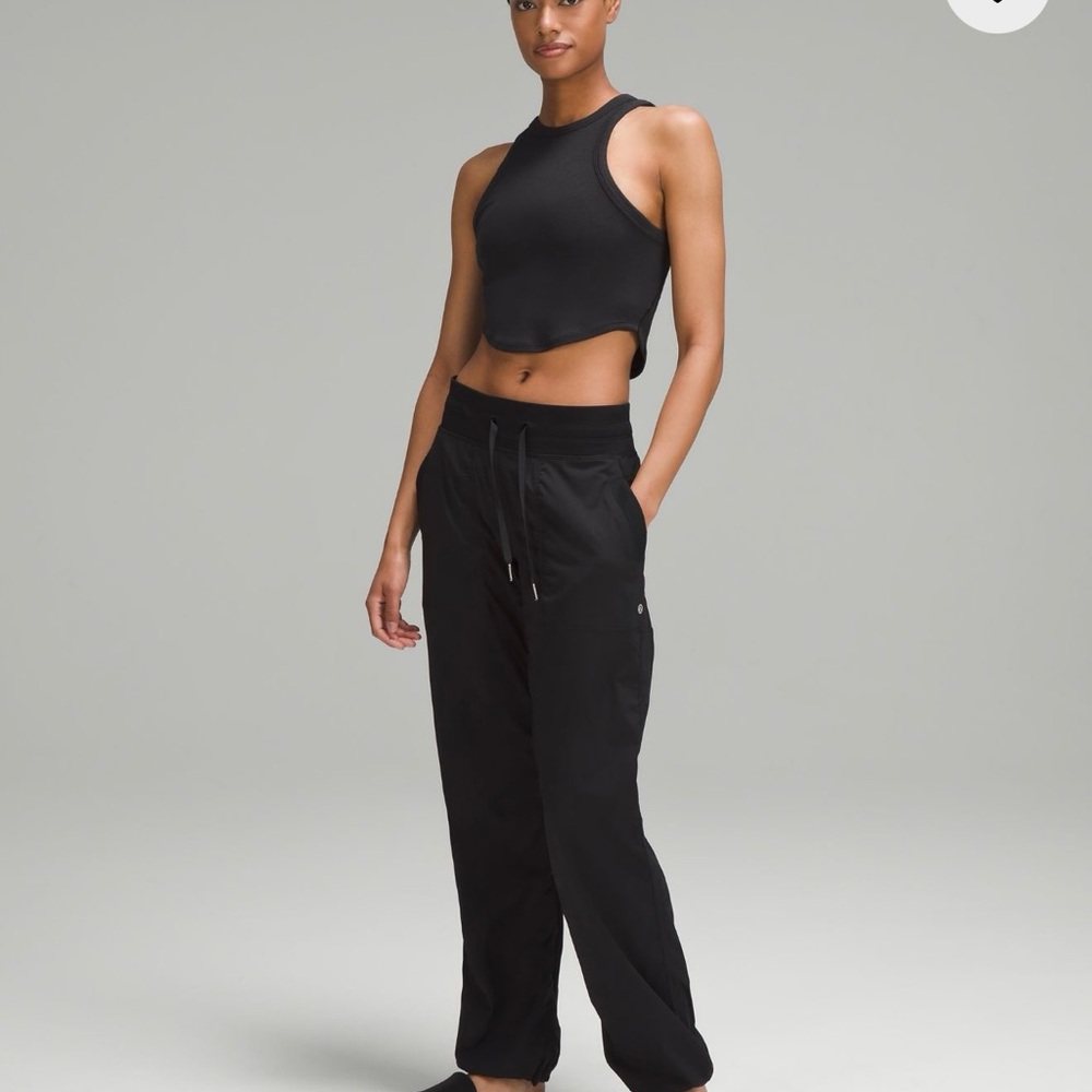 Hold Tight Cropped Top - Pitch Blue